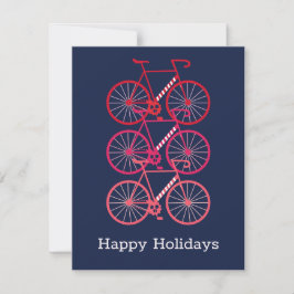 Cykelkort för Helgdag Julkort