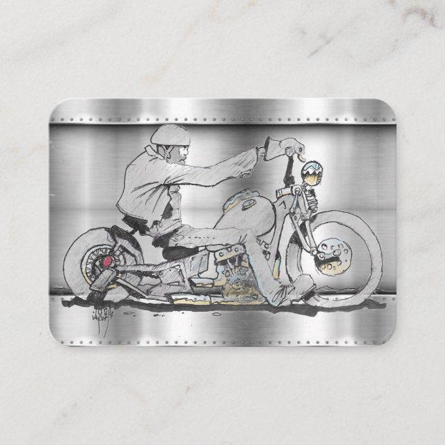 Cykelkort Visitkort (Framsida)