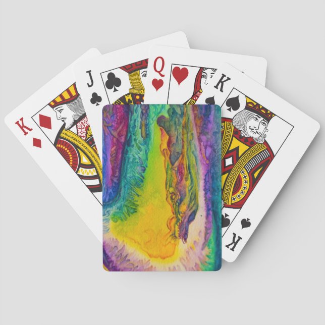 Cykelkortdäck, begränsad upplaga spel kort (Baksidan)