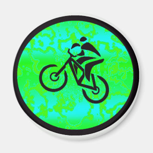 Cykellimefruktfunky Magnet
