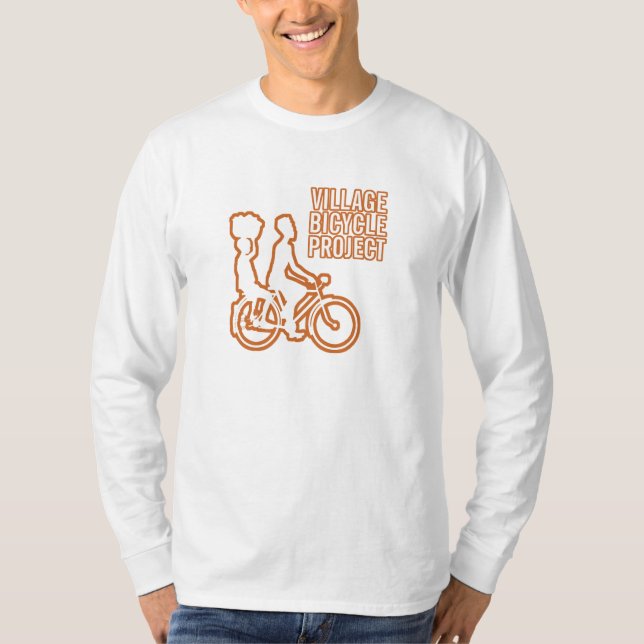 Cykelmanar långärmad t-shirt (Framsida)