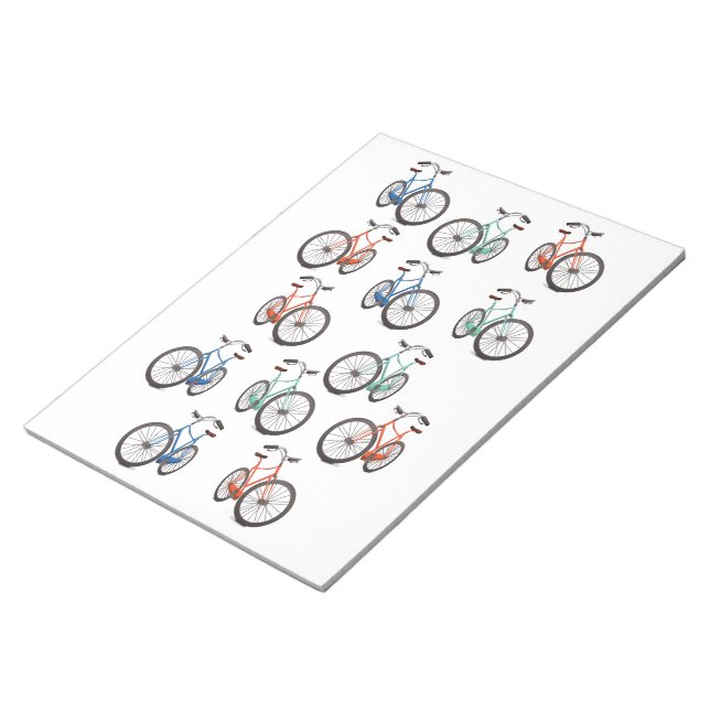 Cykelmönster Anteckningsblock (Vinklad)