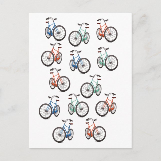 Cykelmönster Vykort (Framsida)