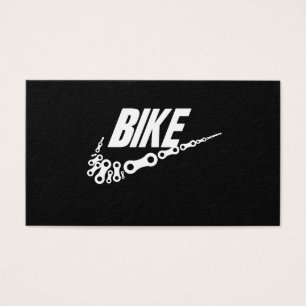 Cykeln kedjar anknyter Bm för den Visitkort