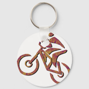 Cykeln kliver en nyckelring