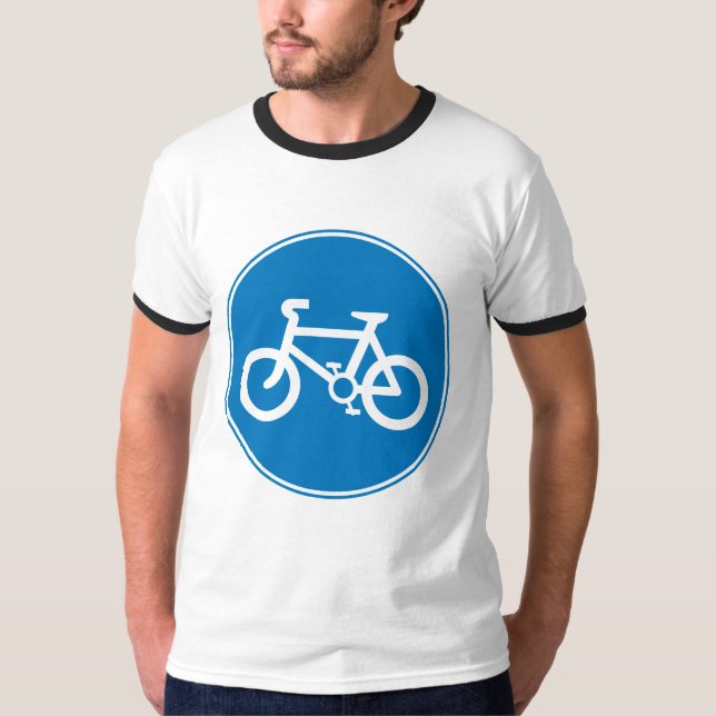 Cykeln lurar T-tröja T-shirt (Framsida)
