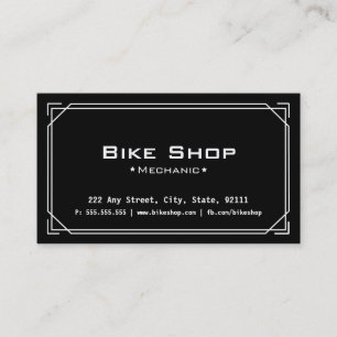 Cykeln reparerar shoppar visitkorten visitkort