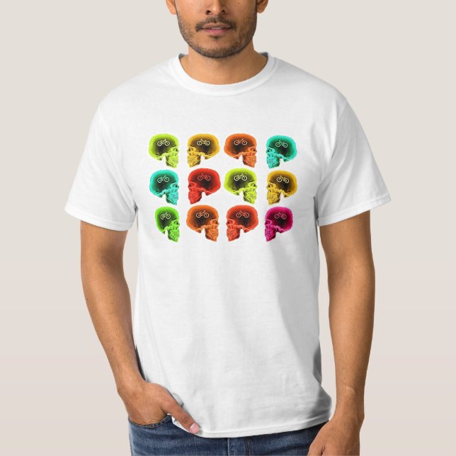 Cykeln röntgar t-shirt (Framsida)