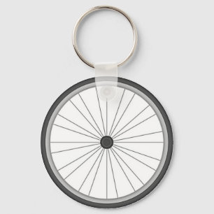 Cykeln rullar nyckelring