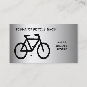 Cykeln shoppar visitkort