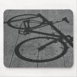 Cykeln skuggar Mousepad Musmatta