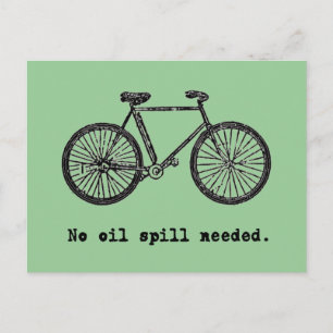 Cykelnr Oljespill, nödvändiga skjortor och Mugg Vykort