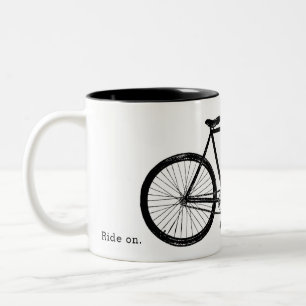 Cykelns slagsida Två-Tonad mugg