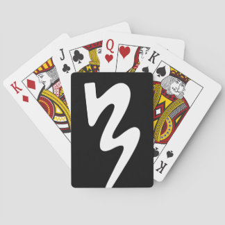 Cykelns uppspelningskortfack spel kort