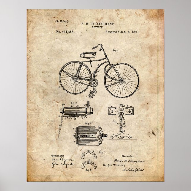 Cykelpatent Poster (Framsidan)