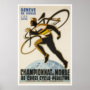 Cykelplanscher Vintage Cykling Cykel Ar Poster