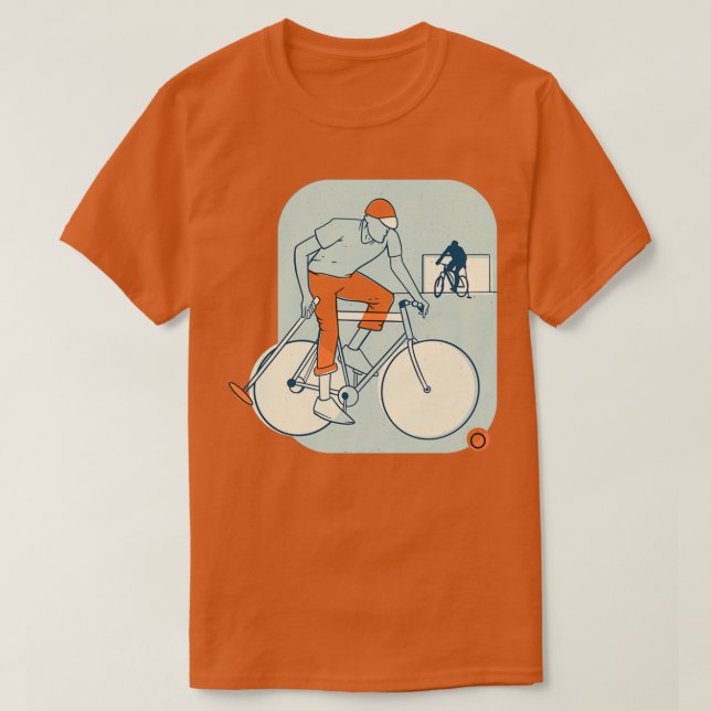 Cykelpolo Cyklingpolo T Shirt (Design framsida)