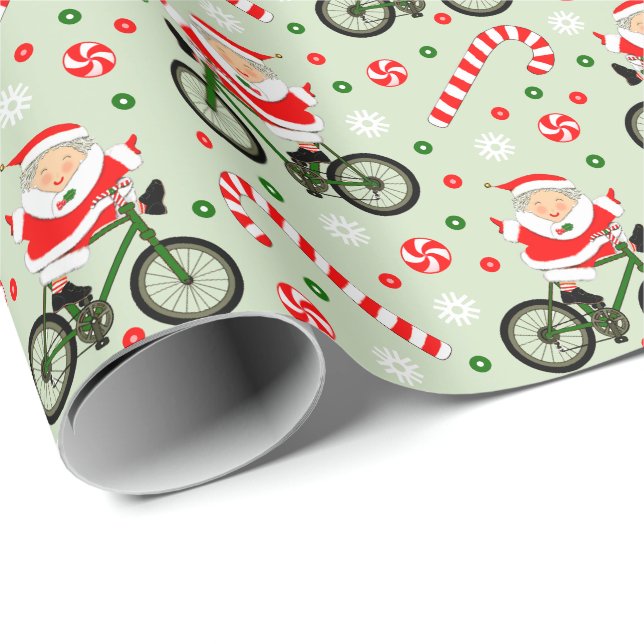 Cykelpresent för semester presentpapper (Rullad Hörn)