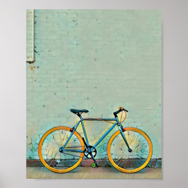 Cykelpresenter för henne poster (Framsidan)