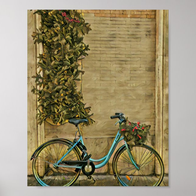 Cykelpresenter för henne poster (Framsidan)