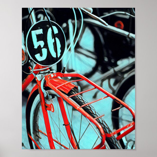 Cykelpresenter för henne poster (Framsidan)