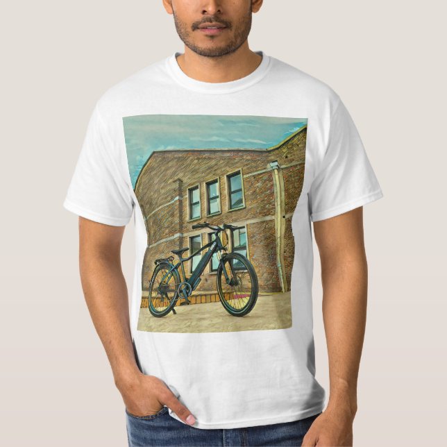 Cykelpresenter för henne t shirt (Framsida)