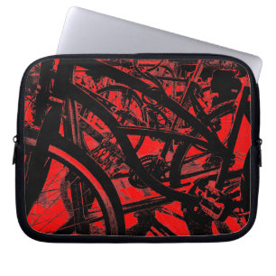 Cykelrack HC - Röd Laptop Fodral