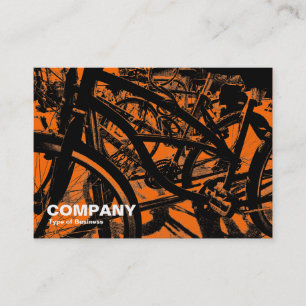 Cykelrack - i Orange Visitkort