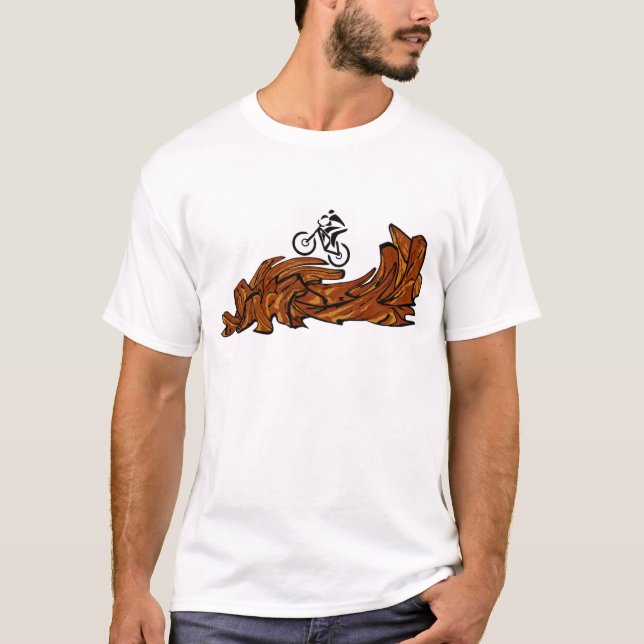 Cykelraseri stojar t shirt (Framsida)