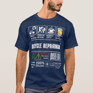 Cykelreparationsfärdigheter inkluderade Bike Älska T Shirt