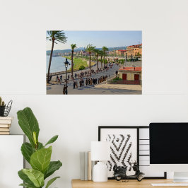 Cykelrider i Paris i Nice den 19 mars 1933 Poster