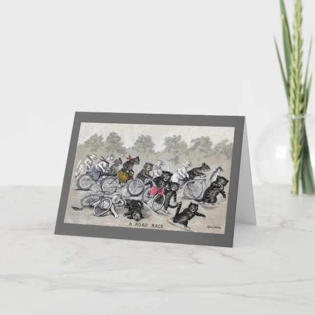 Cykelridningkatter Kort (Framsida)