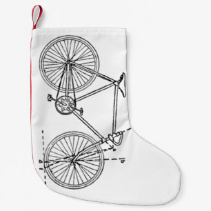 Cykelritning Liten Julstrumpa
