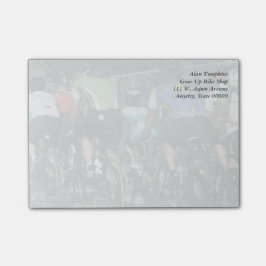 Cykelryttare Post-it Block
