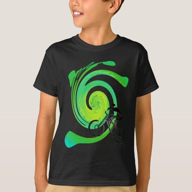 Cykelsaint patrick tee shirt (Framsida)