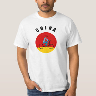 Cykelskjorta på scenen i Asien T Shirt