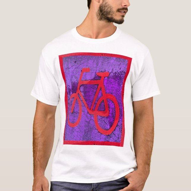 Cykelskjorta Tee Shirt (Framsida)