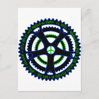 Cykelspår kommer att finnas i Utopia Vykort