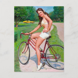 Cykelstift upp vykort