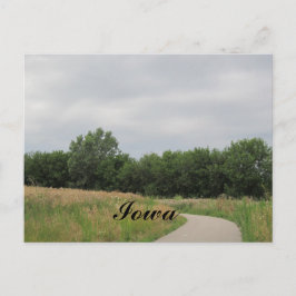 Cykelstig Iowa vykort
