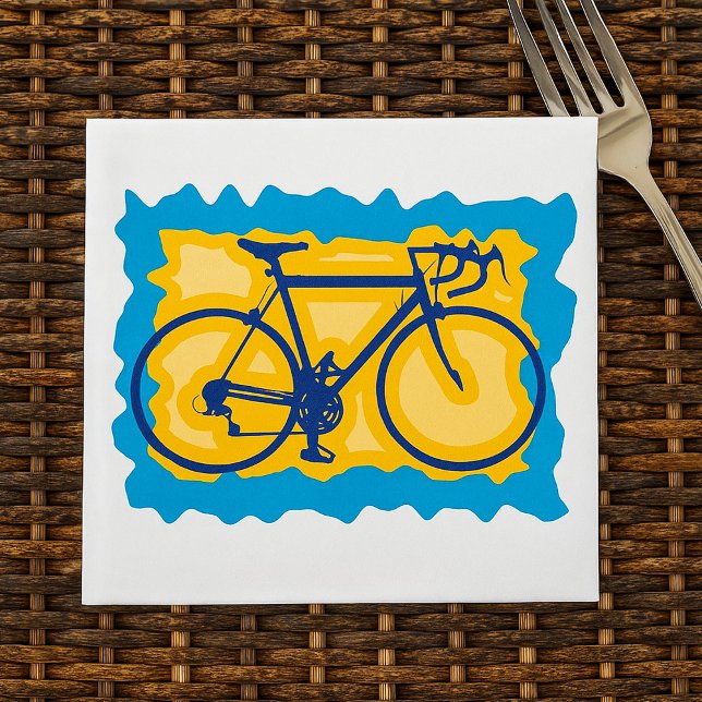 Cykelsymbol Pappersservetter (Skapare uppladdad)