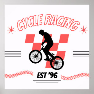 CYKELTÄVLA POSTER
