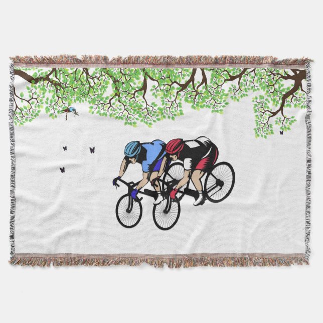 Cykeltävling Filt (Framsidan)
