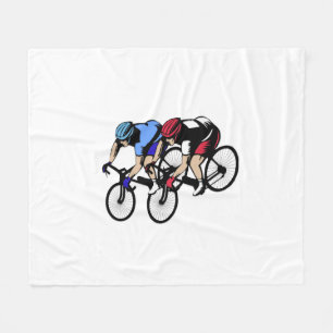 Cykeltävling Fleecefilt