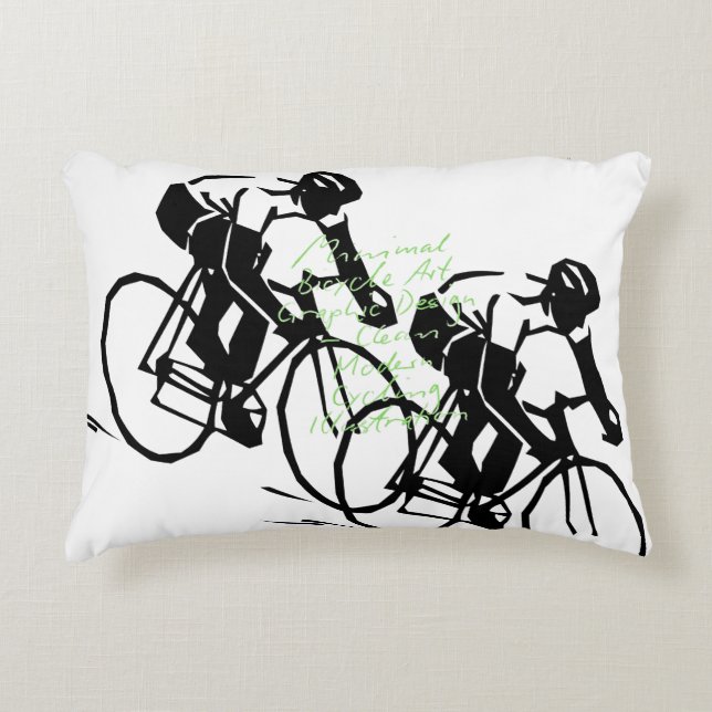 Cykeltävling Prydnadskudde (Framsidan)
