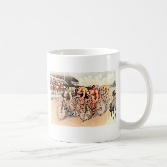 Cykeltävlingplats Kaffemugg (Höger)