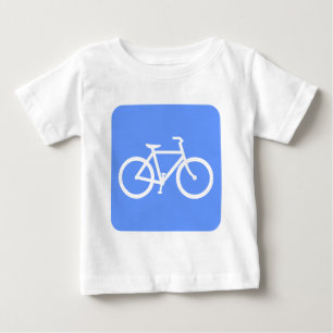 Cykeltecken - Baby blue T Shirt