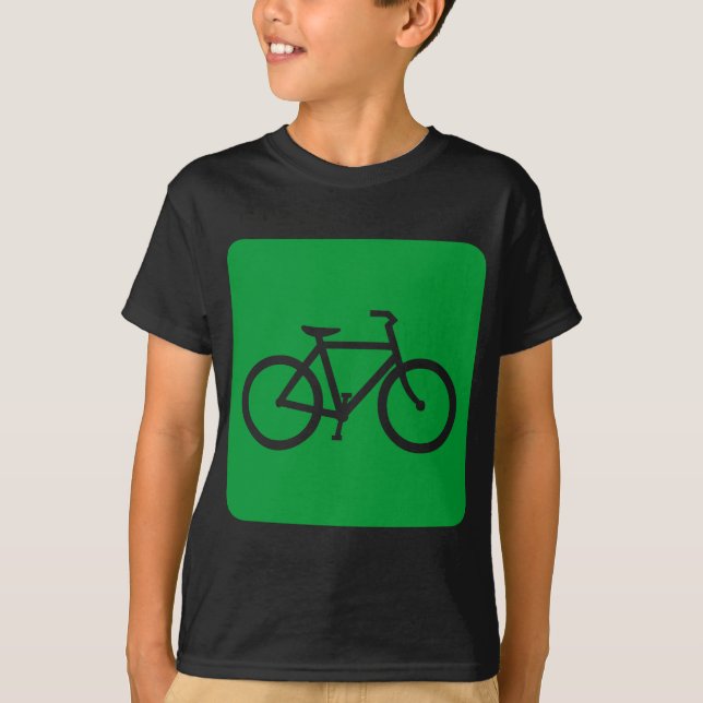 Cykeltecken - Grass-Grönt Tee (Framsida)