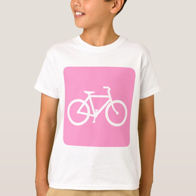 Cykeltecken - Rosa Tröja (Framsida)