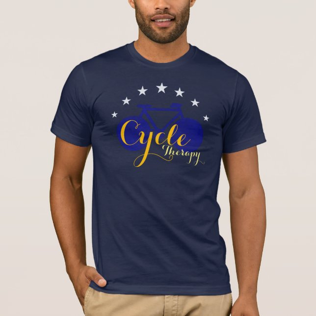 cykelterapi/ cykelcykel tee (Framsida)